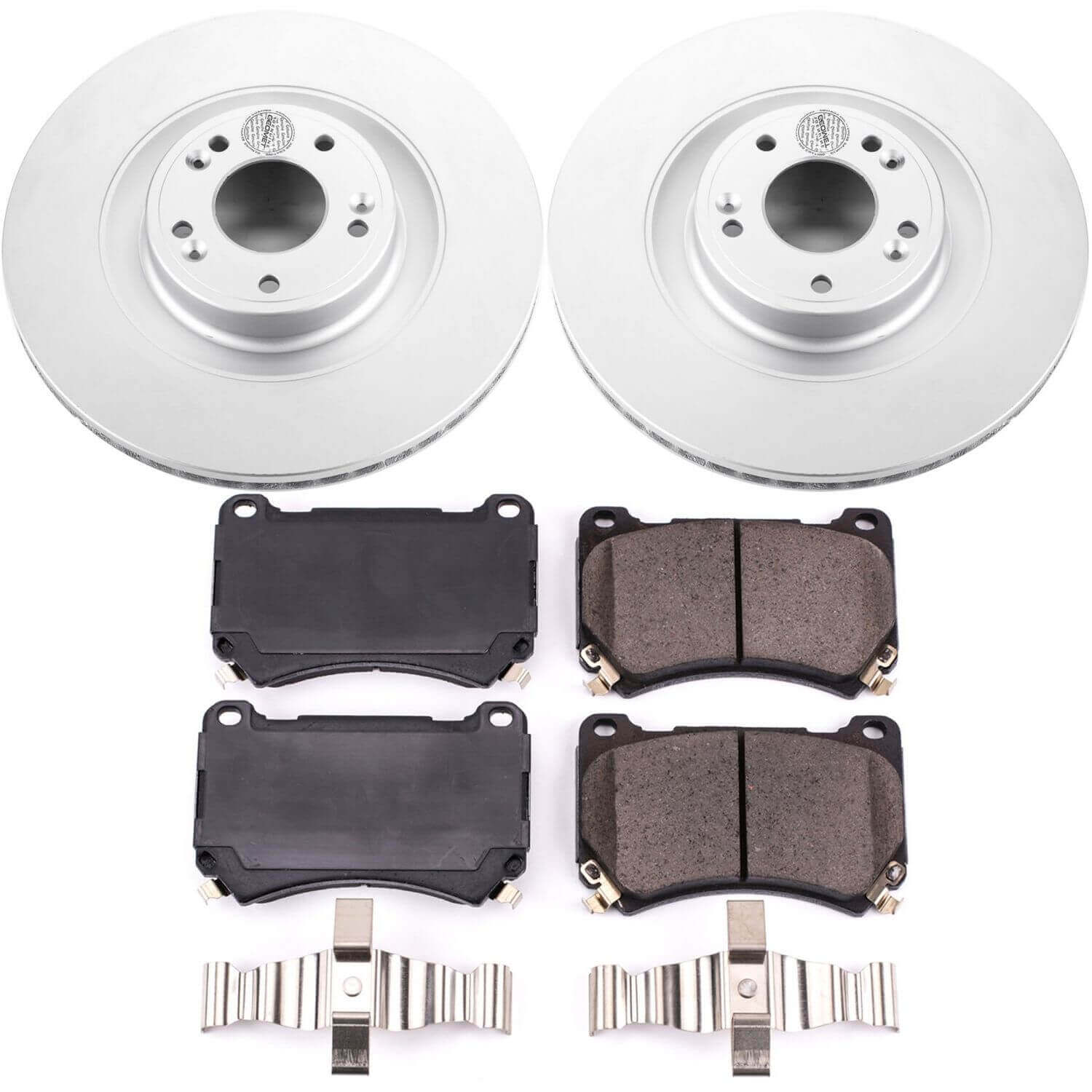 Power Stop CRK5928 Z17 Evolution Front Brake Kit for 2011 Hyundai Equus product image