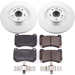 Power Stop CRK5928 Z17 Evolution Front Brake Kit for 2011 Hyundai Equus product image