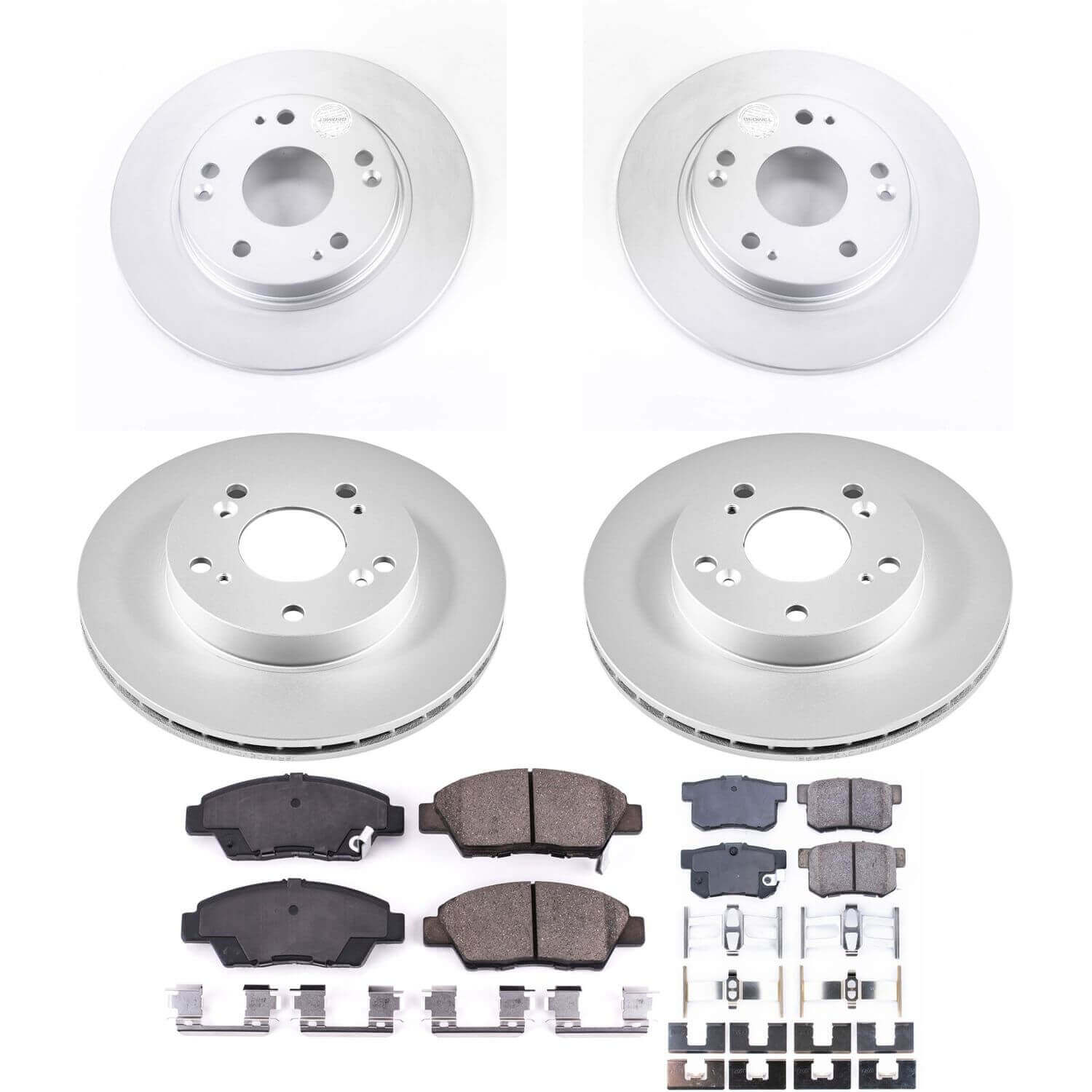 Power Stop CRK5936 Z17 Evolution Front And Rear Brake Kit for 2011-2015 Honda Cr-Z product image