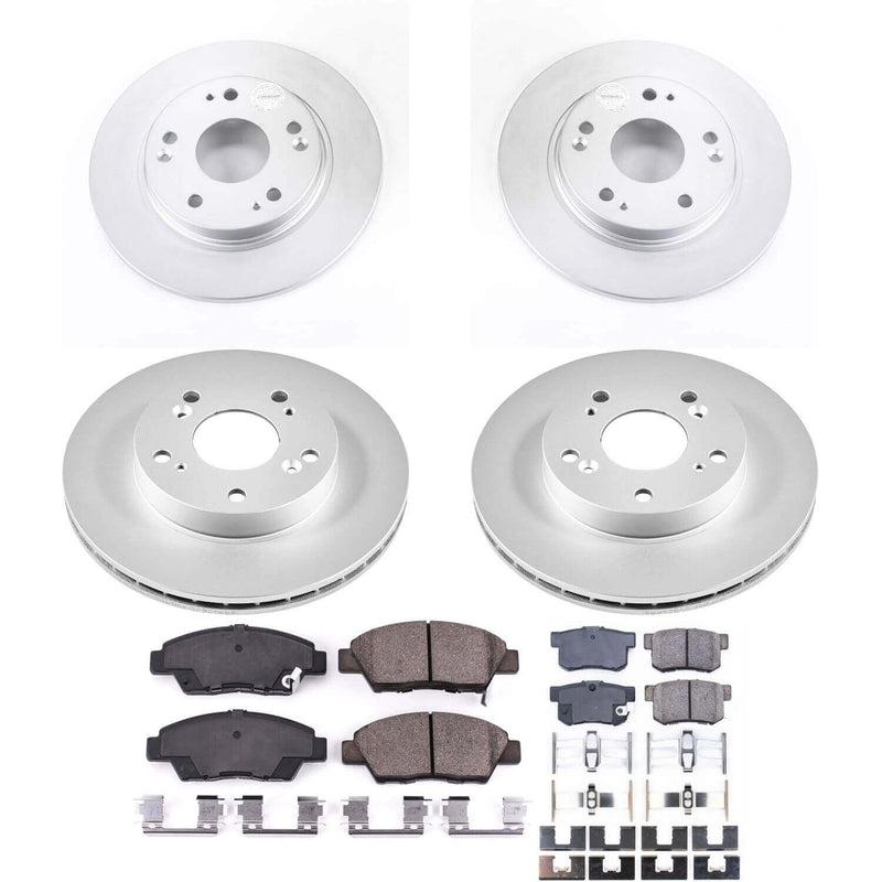 Power Stop CRK5936 Z17 Evolution Front And Rear Brake Kit for 2011-2015 Honda Cr-Z product image