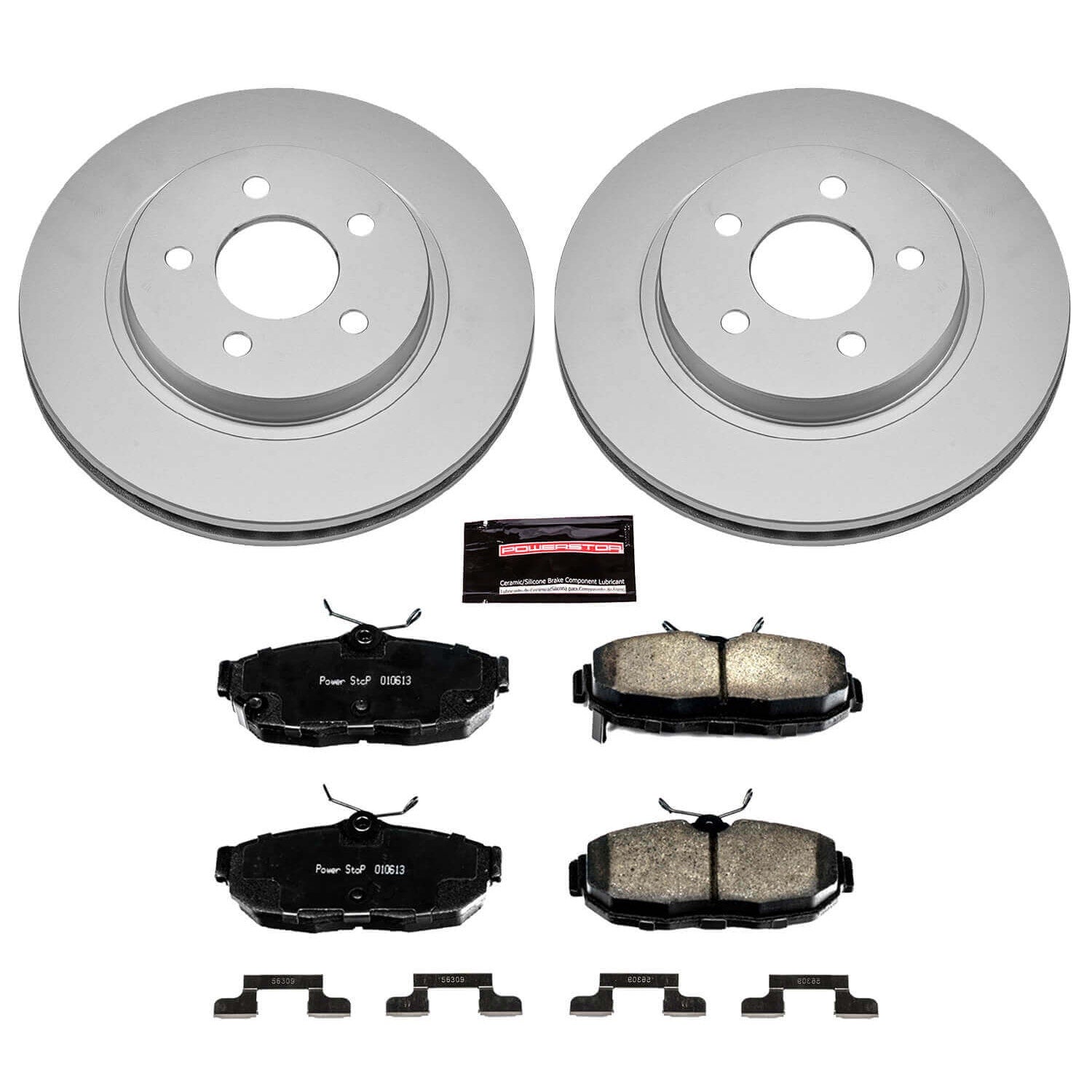 Power Stop CRK5941 Z17 Evolution Rear Brake Kit for 2012 Ford Mustang Shelby GT500 product image