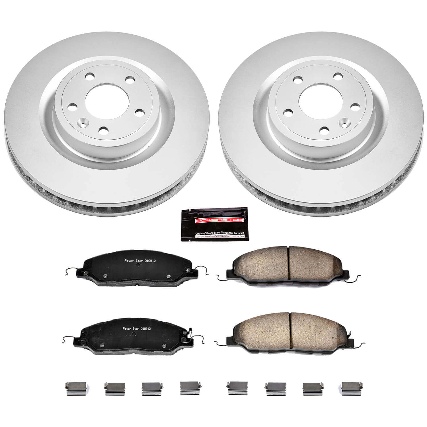 Power Stop CRK5944 Z17 Evolution Front Brake Kit for 2011-2014 Ford Mustang GT product image