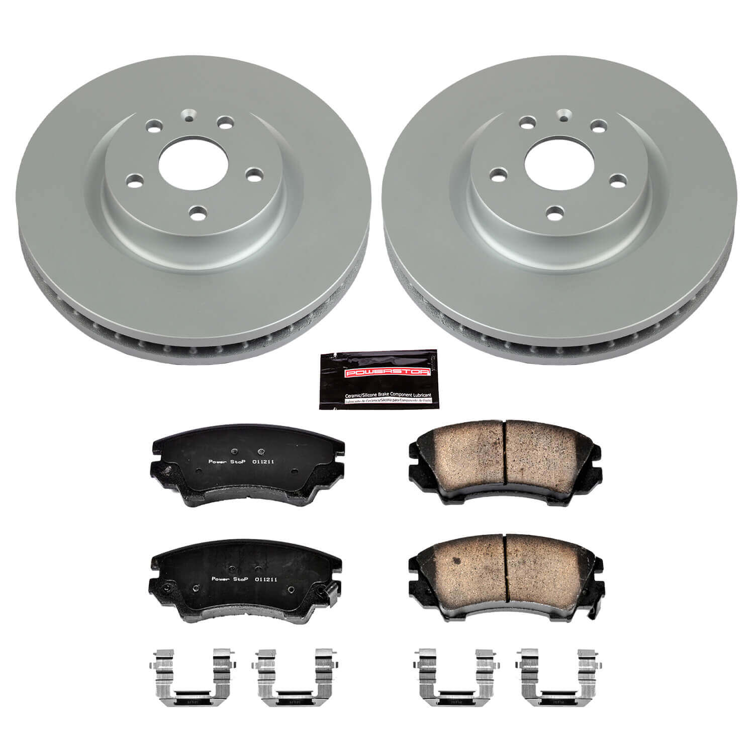 Power Stop CRK5948 Z17 Evolution Front Brake Kit for 2011-2017 Chevrolet Caprice product image