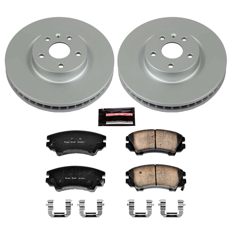 Power Stop CRK5948 Z17 Evolution Front Brake Kit for 2011-2017 Chevrolet Caprice product image