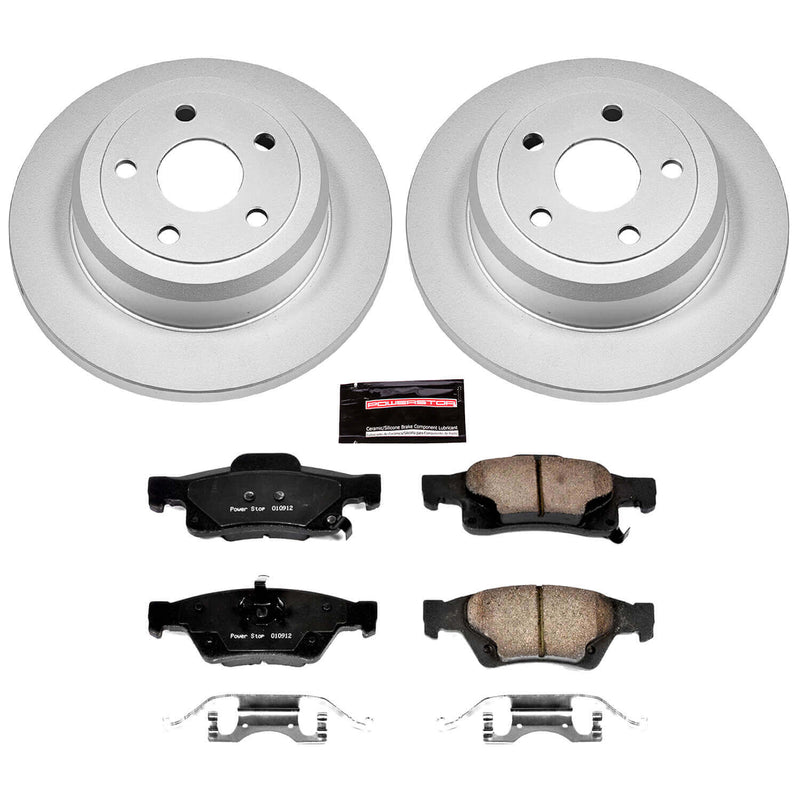 Power Stop CRK5950 Z17 Evolution Rear Brake Kit for 2011-2017 Dodge Durango product image