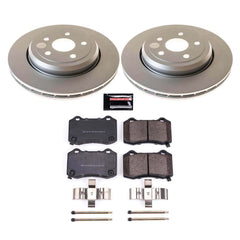 Power Stop CRK5956 Rear Z17 Evolution Pad And Rotor Kit for 2012-2013 Jeep Grand Cherokee SRT8 product image