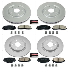 Power Stop CRK5960 Z17 Evolution Front And Rear Brake Kit for 2012-2016 Chrysler Town & Country product image