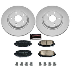 Power Stop CRK5961 Z17 Evolution Rear Brake Kit for 2012-2016 Chrysler Town & Country product image
