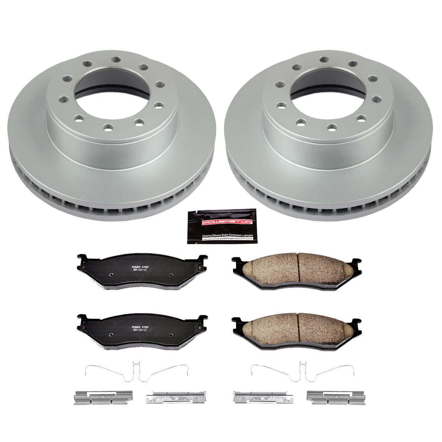 Power Stop CRK5964 Z17 Evolution Front Brake Kit for 2005-2009 Ford F-450 Super Duty product image