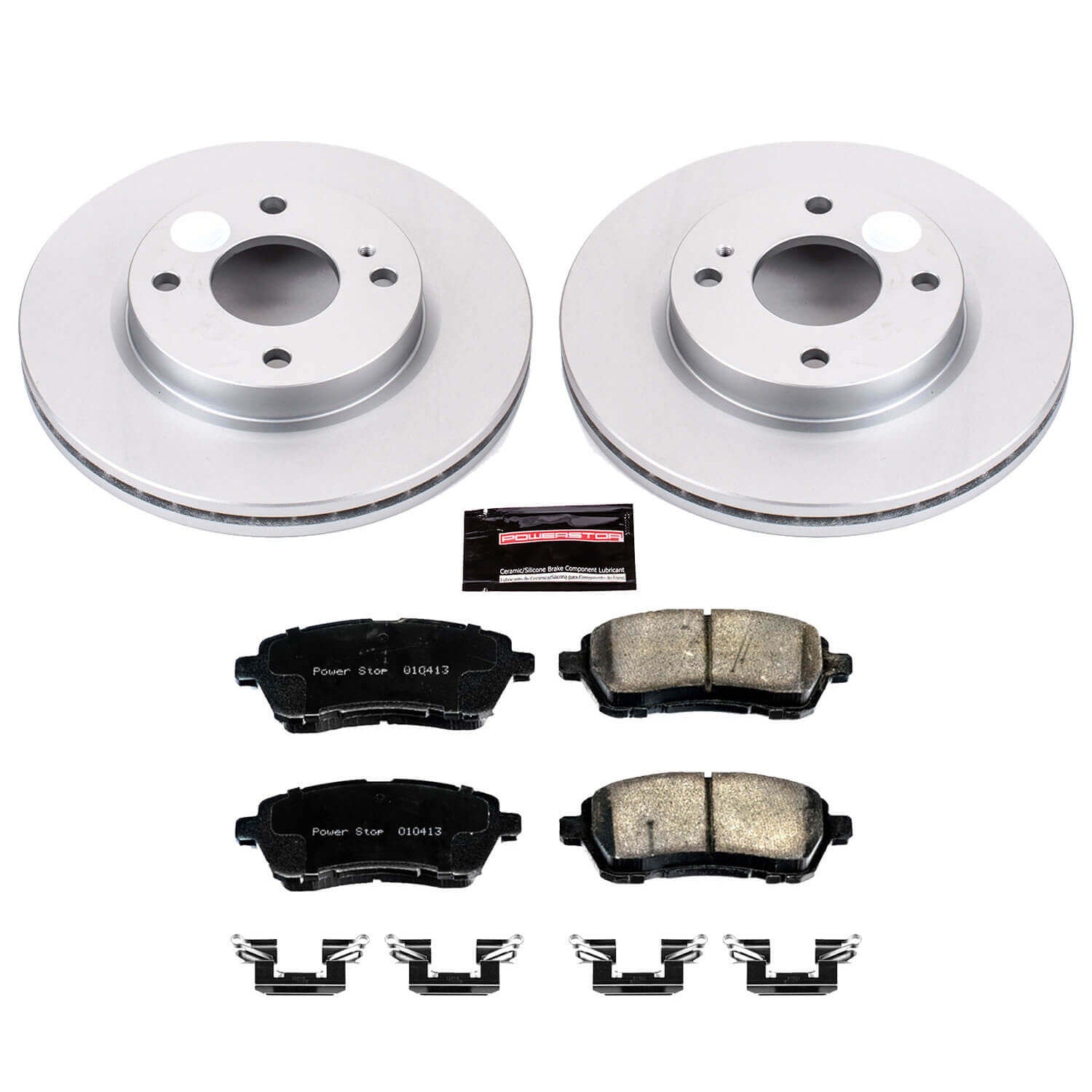 Power Stop CRK5969 Z17 Evolution Front Brake Kit for 2011-2013 Ford Fiesta product image