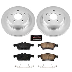 Power Stop CRK5975 Z17 Evolution Rear Brake Kit for 2012-2015 Ford Focus Rear Disc product image