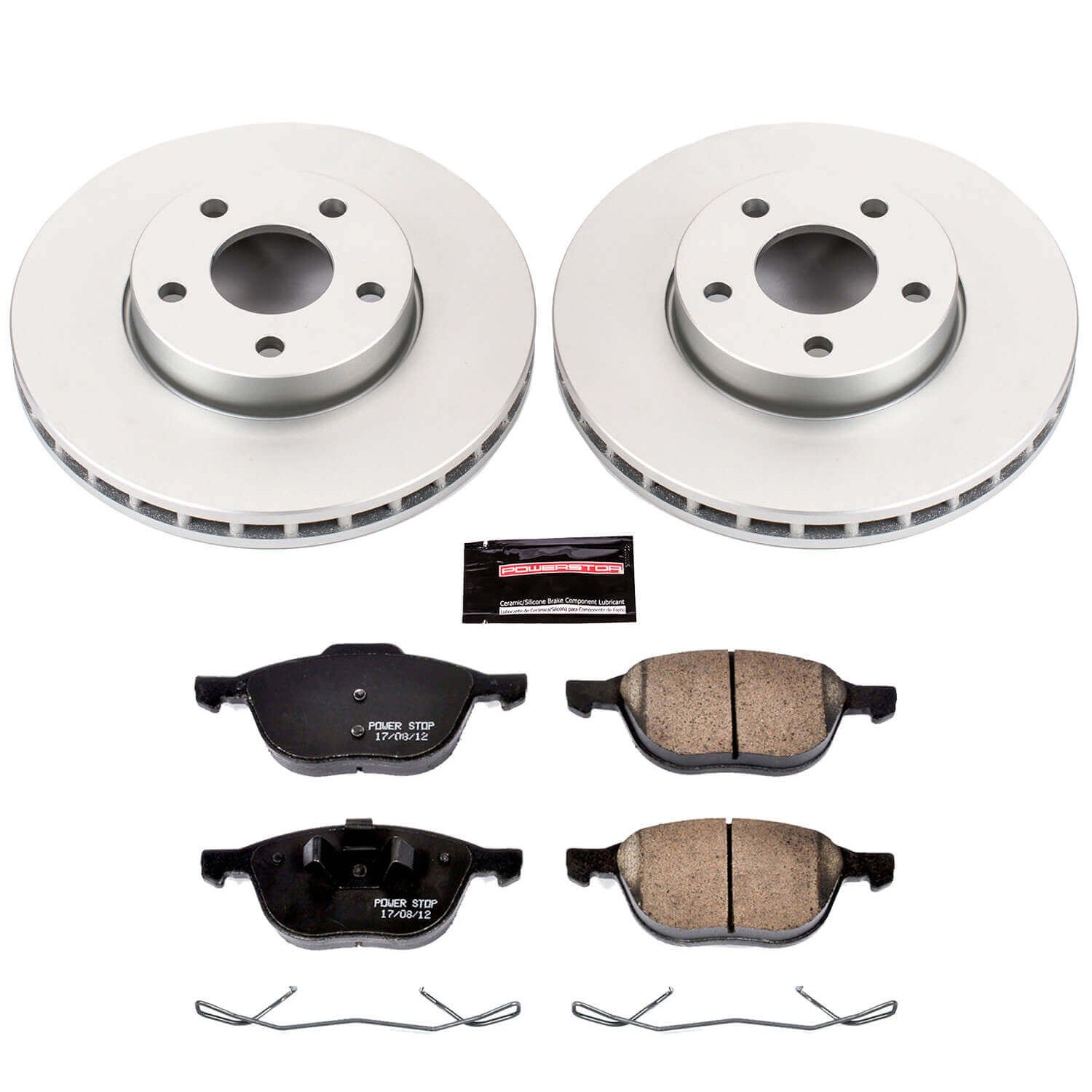 Power Stop CRK5976 Z17 Evolution Front Brake Kit for 2013-2016 Ford C-Max Hybrid SE, Hybrid SEL product image