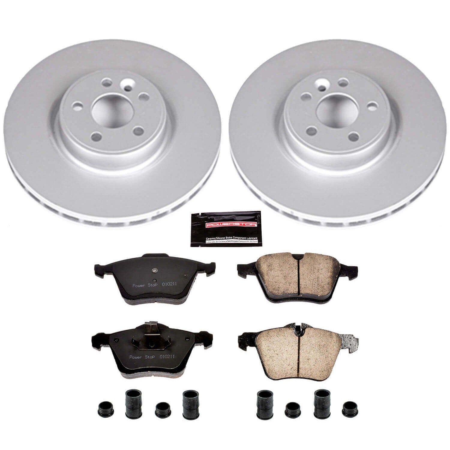 Power Stop CRK5978 Z23 Evolution Sport Front Brake Kit for 2011-2014 Volvo S60 product image