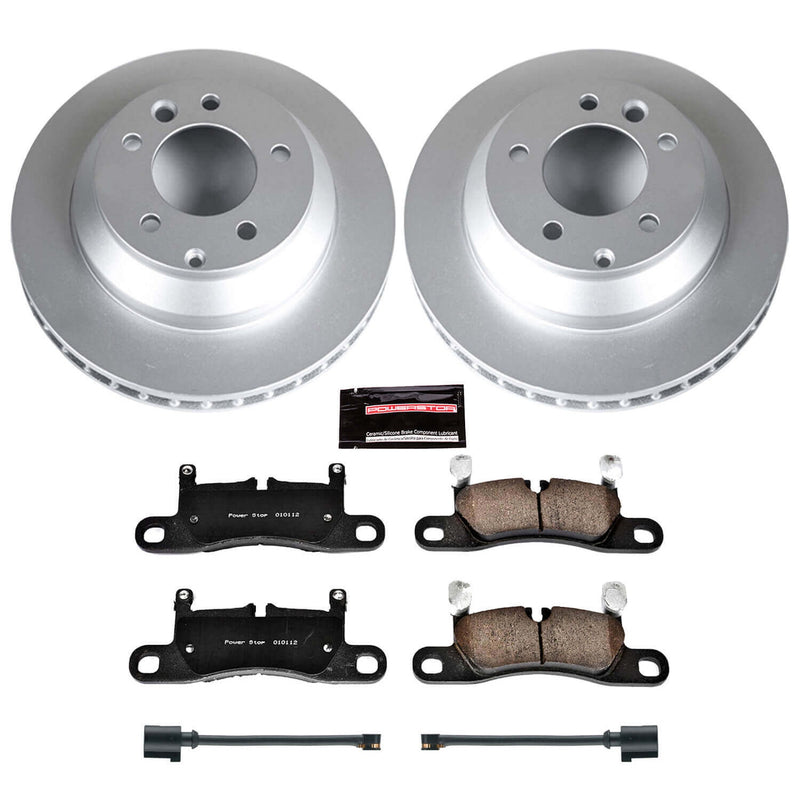 Power Stop CRK5979 Z23 Evolution Sport Rear Brake Kit for 2011-2012 Porsche Cayenne Base, S, S Hybrid product image