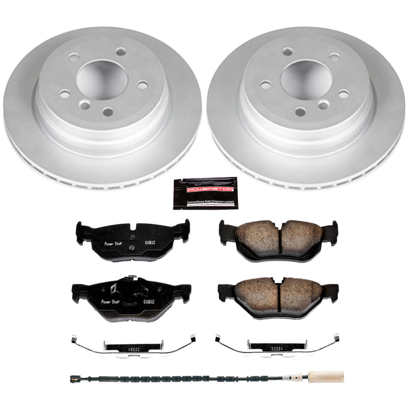 Power Stop CRK5980 Z23 Evolution Sport Rear Brake Kit for 2011-2012 BMW 328I Convertible, Station Wagon product image