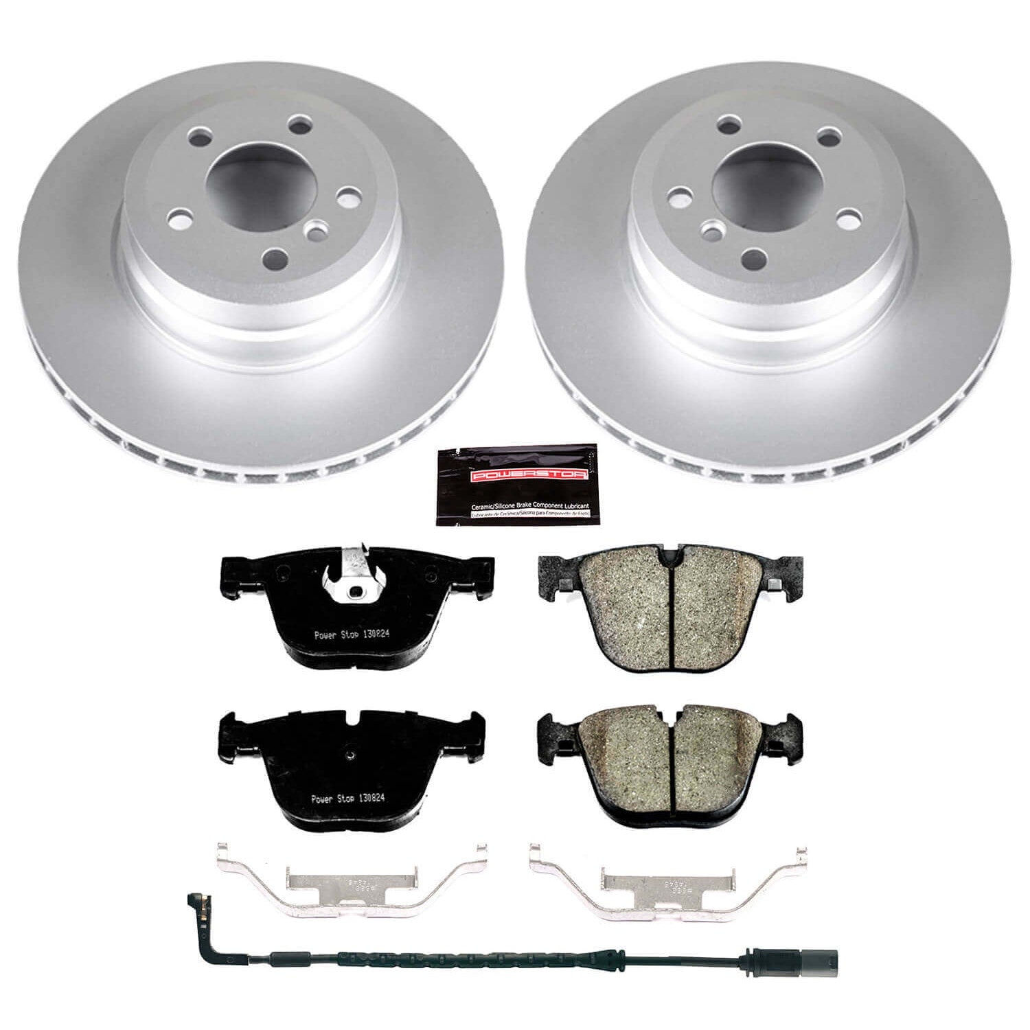 Power Stop CRK5985 Z23 Evolution Sport Rear Brake Kit for 2007-2008 BMW X5 4.8I product image