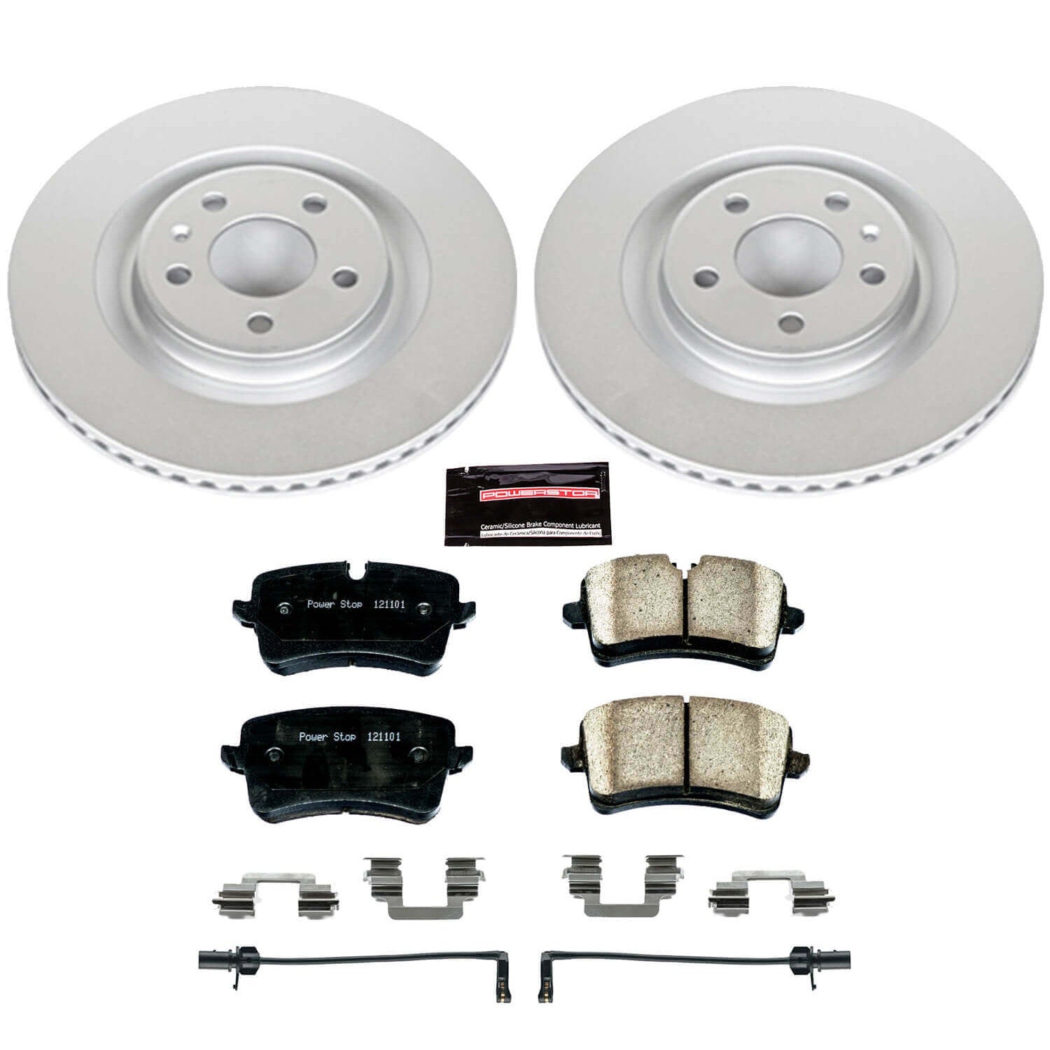 Power Stop CRK6001 Z23 Evolution Sport Rear Brake Kit for 2012 Audi A7 Quattro product image