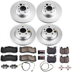 Power Stop CRK6005 Z23 Evolution Geomet Coated Front And Rear Pad And Rotor Kit for 2011-2013 BMW 135I product image