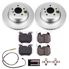 Power Stop CRK6007 Z23 Evolution Sport Rear Brake Kit for 2011-2013 BMW 135I product image