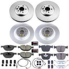 Power Stop CRK6013 Z23 Evolution Geomet Coated Front And Rear Pad And Rotor Kit for 2009 BMW 750I product image