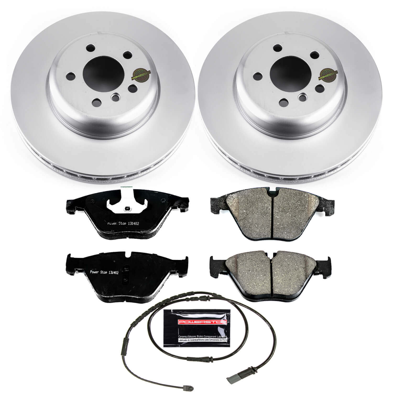Power Stop CRK6020 Z23 Evolution Geomet Coated Front Pad And Rotor Kit for 2014-2016 BMW 535D product image