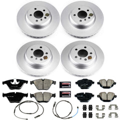 Power Stop CRK6023 Z23 Evolution Geomet Coated Front And Rear Pad And Rotor Kit for 2014-2016 BMW 535D product image