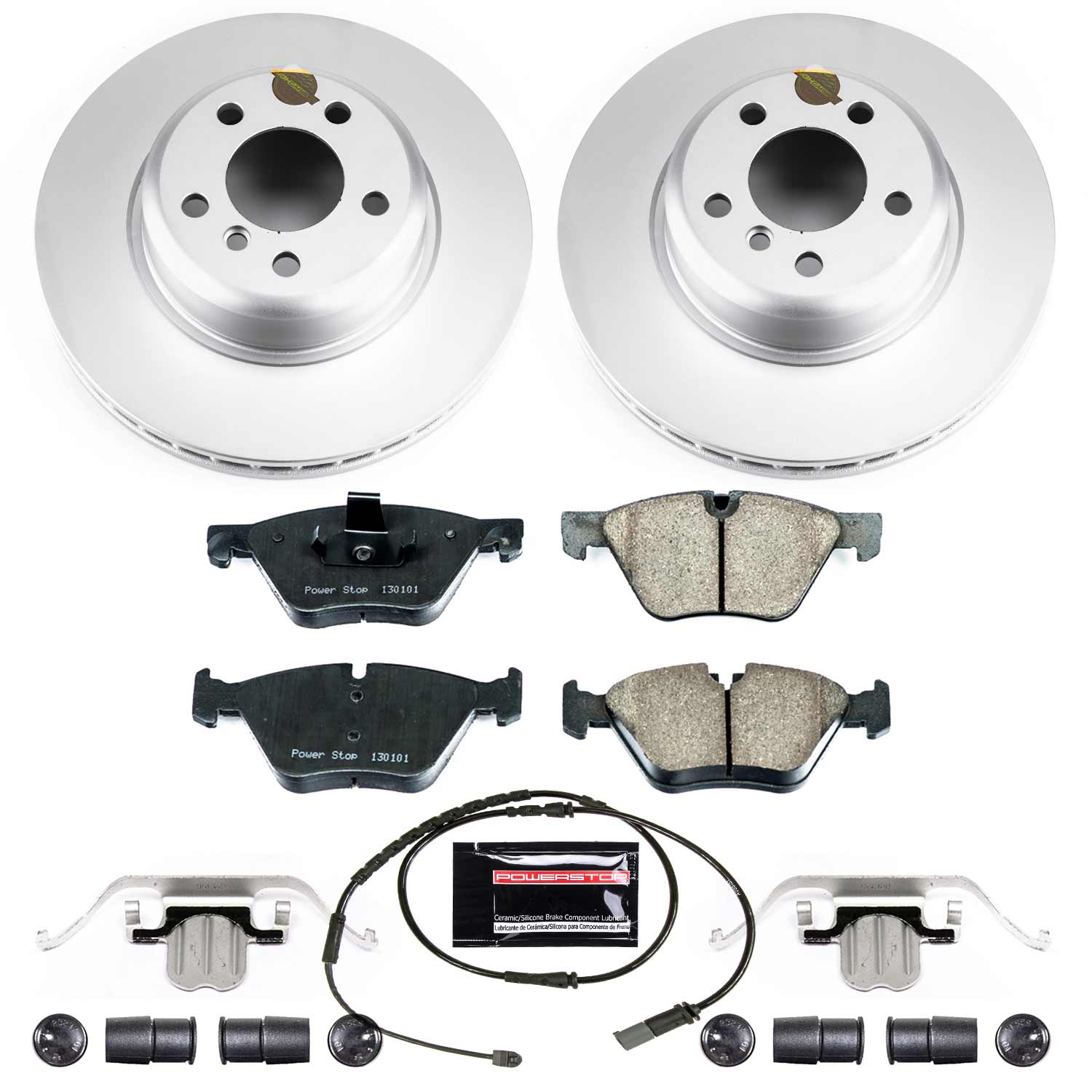 Power Stop CRK6032 Z23 Evolution Sport Front Brake Kit for 2011-2016 BMW 528I product image