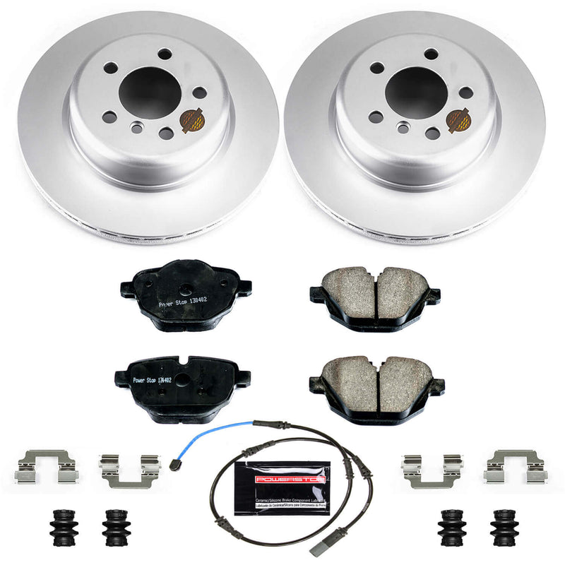Power Stop CRK6034 Z23 Evolution Geomet Coated Rear Pad And Rotor Kit for 2011-2016 BMW 528I product image