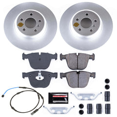 Power Stop CRK6035 Z23 Evolution Geomet Coated Rear Pad And Rotor Kit for 2010-2017 BMW 535I GT product image