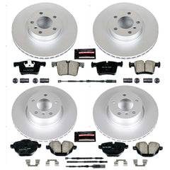 Power Stop CRK6039 Z17 Evolution Front And Rear Brake Kit for 2011-2017 BMW X3 product image