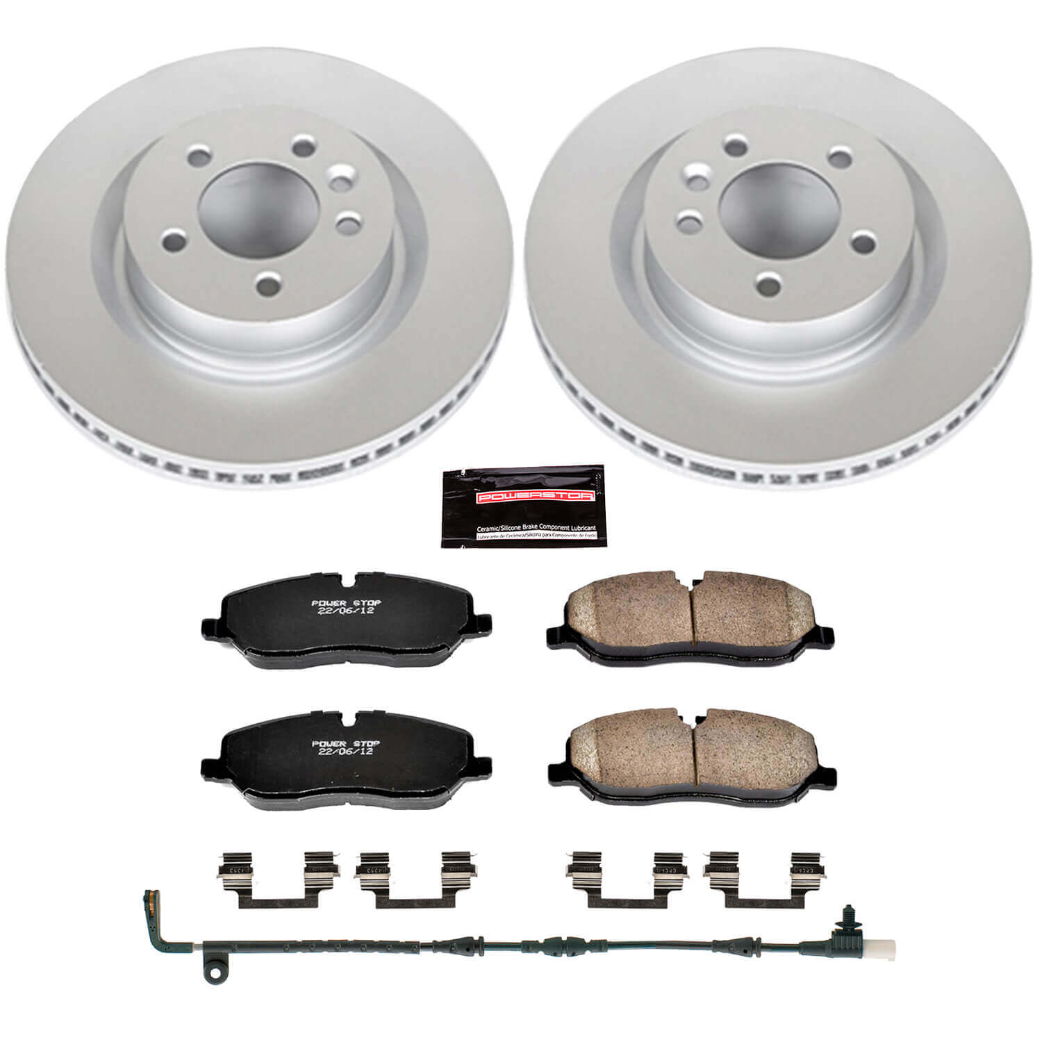 Power Stop CRK6047 Z23 Evolution Sport Front Brake Kit for 2006-2007 Land Rover Range Rover Sport Hse product image
