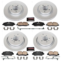Power Stop CRK6048 Z23 Evolution Sport Front And Rear Brake Kit for 2006-2007 Land Rover Range Rover Sport Hse product image