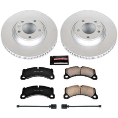Power Stop CRK6049 Z23 Evolution Sport Front Brake Kit for 2011-2013 Porsche Cayenne Base product image