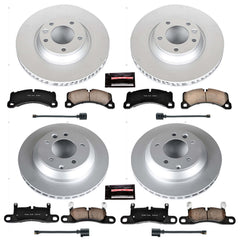 Power Stop CRK6050 Z23 Evolution Sport Front And Rear Brake Kit for 2011-2013 Porsche Cayenne Base product image