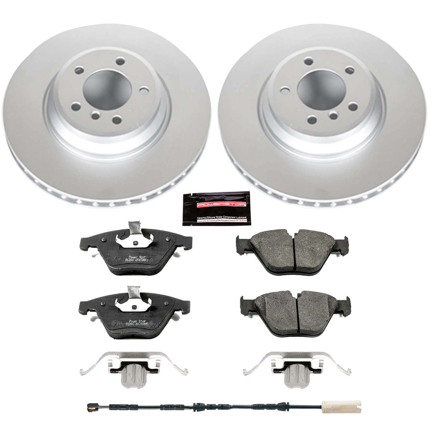 Power Stop CRK6055 Z23 Evolution Sport Front Brake Kit for 2011 BMW 335D product image