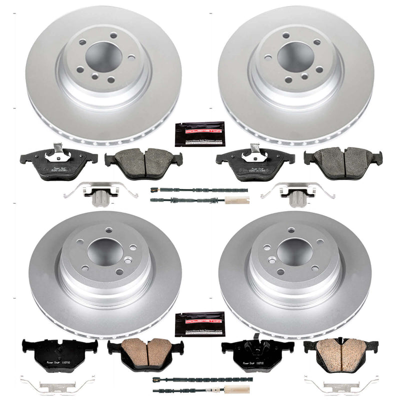 Power Stop CRK6059 Z23 Evolution Sport Front And Rear Brake Kit for 2011-2012 BMW 335I Xdrive product image