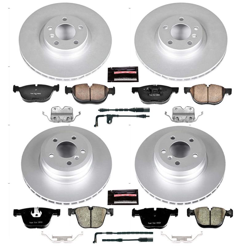 Power Stop CRK6060 Z23 Evolution Sport Front And Rear Brake Kit for 2007-2008 BMW X5 4.8I product image