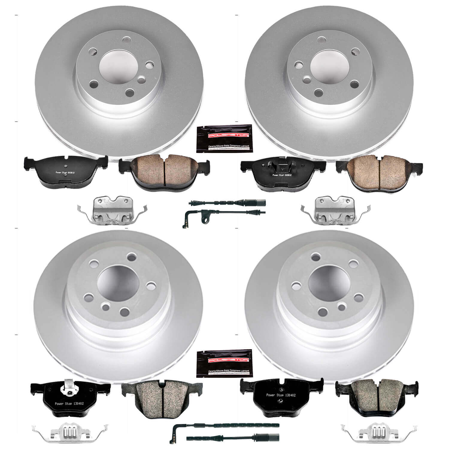 Power Stop CRK6063 Z23 Evolution Sport Front And Rear Brake Kit for 2007-2008 BMW X5 3.0SI product image