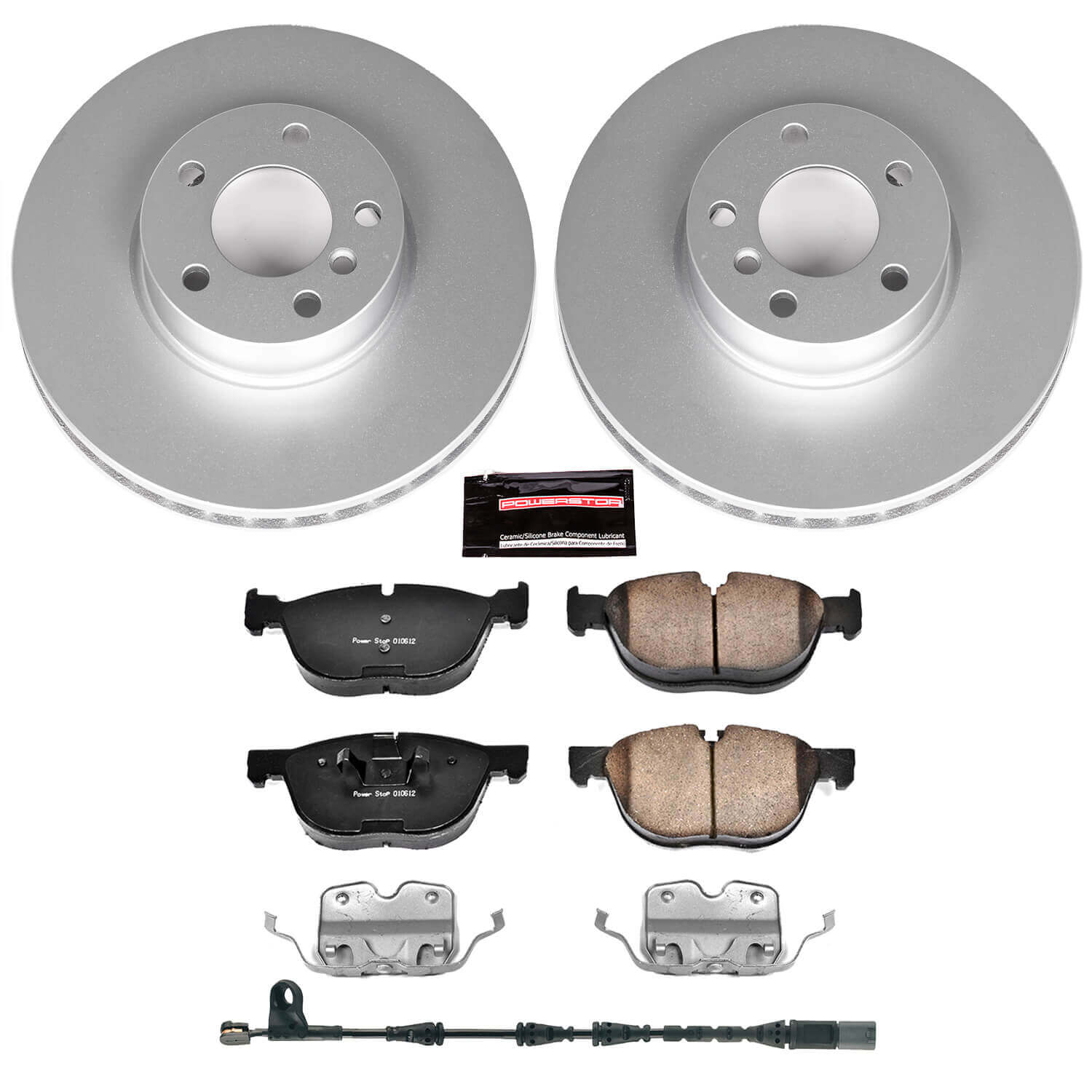 Power Stop CRK6064 Z23 Evolution Sport Front Brake Kit for 2011-2013 BMW X5 XDRIVE35I product image