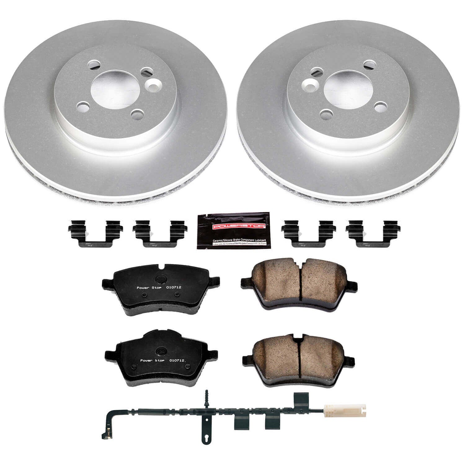 Power Stop CRK6068 Z23 Evolution Sport Front Brake Kit for 2007 MINI Cooper Hatchback product image