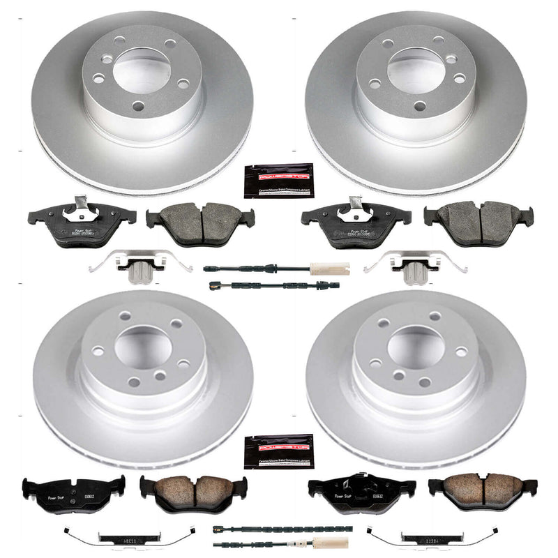 Power Stop CRK6072 Z23 Evolution Sport Front And Rear Brake Kit for 2011 BMW 328I Coupe (2 Door), Sedan (4 Door) product image