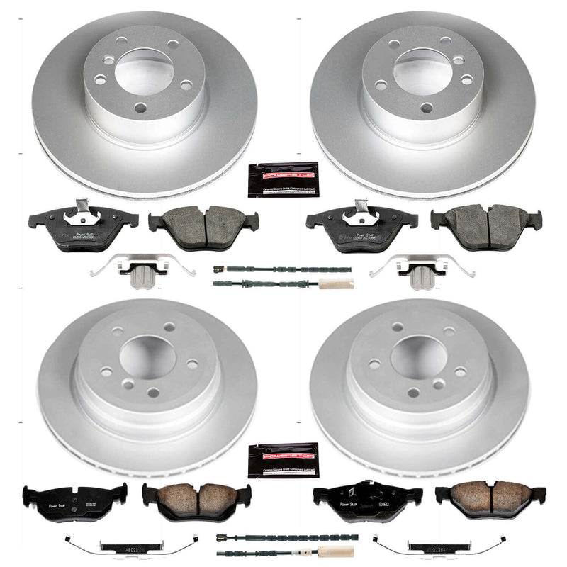 Power Stop CRK6074 Z23 Evolution Sport Front And Rear Brake Kit for 2011 BMW 328I Xdrive product image