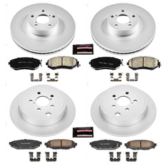 Power Stop CRK6083 Z17 Evolution Front And Rear Brake Kit for 2011-2013 Subaru Forester product image