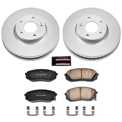 Power Stop CRK6087 Z17 Evolution Front Brake Kit for 2010-2011 Hyundai Tucson All Wheel Drive product image