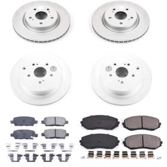 Power Stop CRK6090 Z17 Evolution Front And Rear Brake Kit for 2009-2013 Suzuki Grand Vitara product image