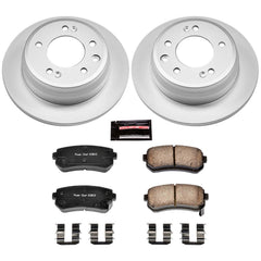 Power Stop CRK6093 Z17 Evolution Rear Brake Kit for 2009-2012 Hyundai Elantra Hatchback product image