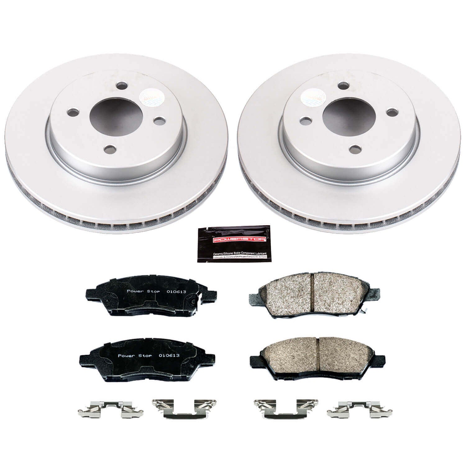 Power Stop CRK6096 Z17 Evolution Front Brake Kit for 2012-2019 Nissan Versa product image
