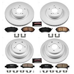 Power Stop CRK6109 Z17 Evolution Front And Rear Brake Kit for 2002-2003 Subaru Impreza RS product image