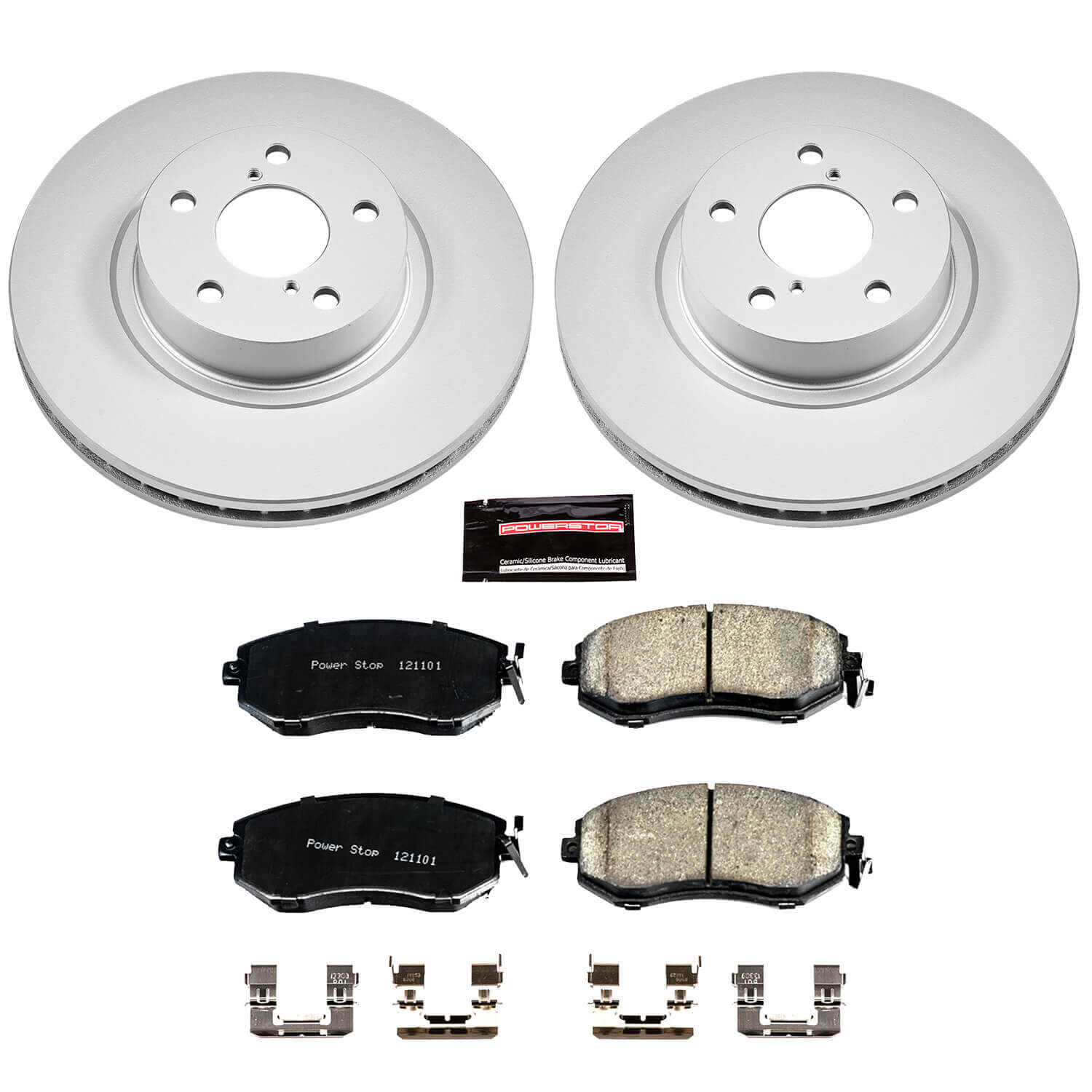 Power Stop CRK6111 Z17 Evolution Front Brake Kit for 2013-2016 Subaru BRZ product image
