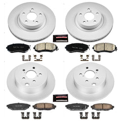 Power Stop CRK6113 Z17 Evolution Front And Rear Brake Kit for 2012-2014 Subaru Impreza Base, Limited, Premium, Sport Limited, Sport Premium product image